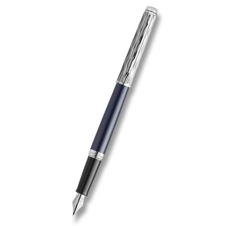 Waterman Hémisphére Made in France DLX Blue CT plnicí pero hrot F