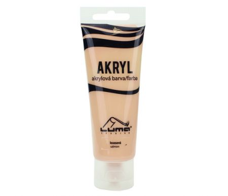 Barvy akrylové 75ml, lososová LUMA