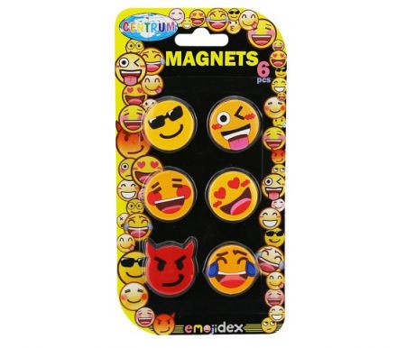 Magnet SMILE 2,8cm/6ks