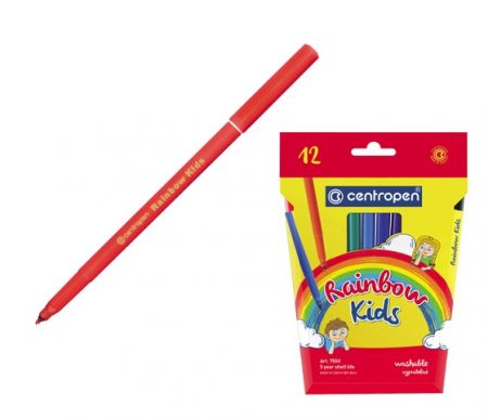 Fix CENTROPEN 7550/12 barev Rainbow Kids