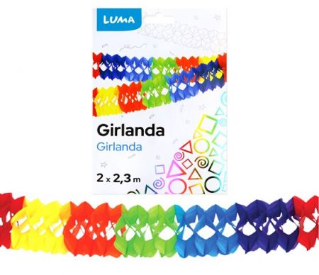 Girlanda 2,3m 2ks LUMA