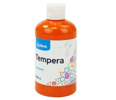 Barvy temperové LUMA 250ml oranžová