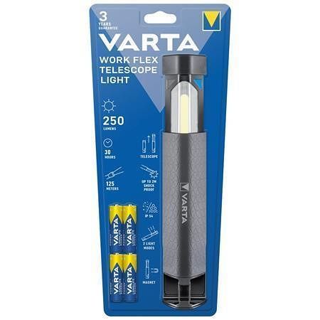 Svítilna &quot;Work Flex Telescope&quot;, LED, VARTA 18646101421