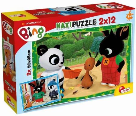 BING a jeho přátelé - MAXIpuzzle 2x12