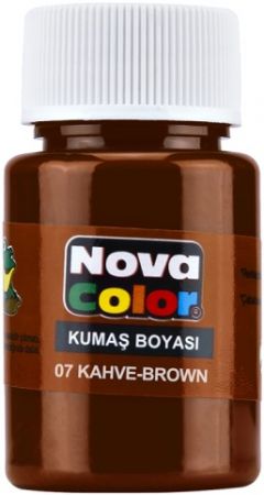 Barva na textil hnědá 30ml NC-165 (135)