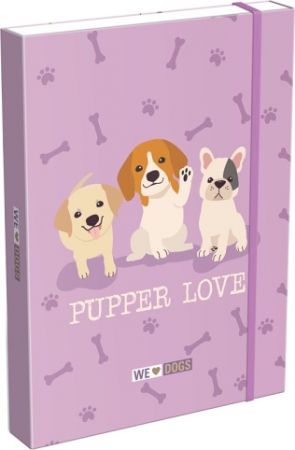 Box na sešity A5 We Love Dogs Pups 22958503