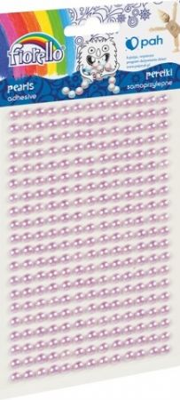 Kamínky perličky 170-2578 samolep.fialové