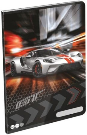 Sešit A4 32l linka Ford GT Silver 21860911