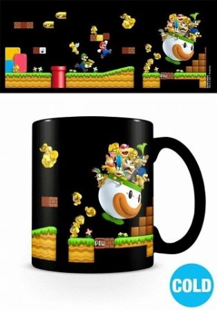 Hrnek měnící Super Mario (Gold coin rush), 315 ml