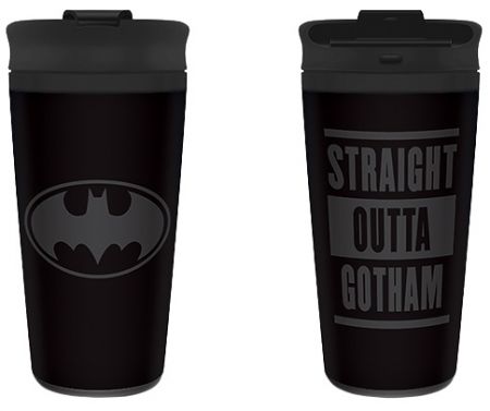 Hrnek cestovní Batman (Straight outta Gotham), 450 ml