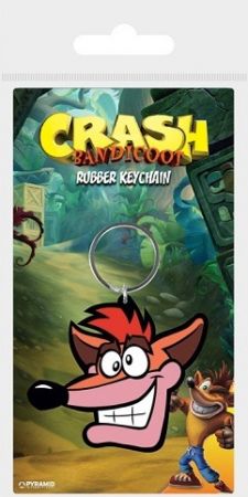 Klíčenka gumová, Crash Bandicoot - extra life