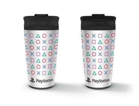 Hrnek nerez cestovní Playstation, 450 ml