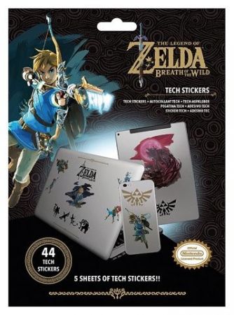 Technické samolepky Zelda