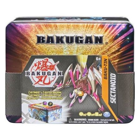 Bakugan plechový box s exkluzivním Bakuganem s4