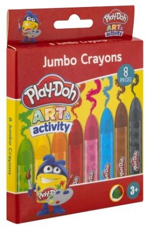 Voskovky Jumbo Play Doh 8 ks