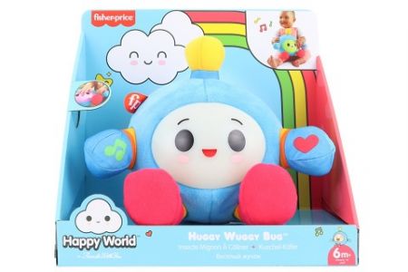 Fisher-price Happy world brouček se světly a zvuky GJW28