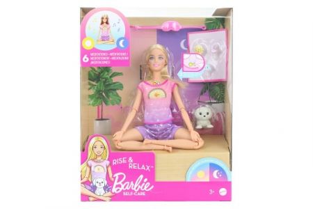 Barbie Panenka a meditace od rána do večera HHX64