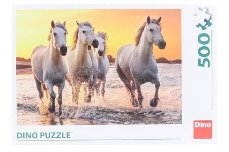 Puzzle Koně v příboji 500 dílků