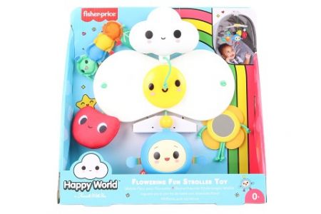 Fisher-price Happy world závěsná kytička s mráčkem HBW13