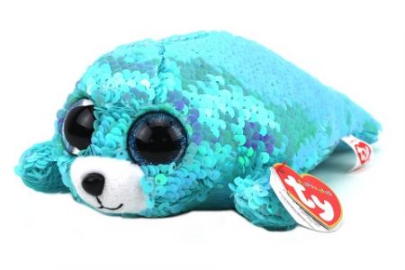 Beanie Boos Waves 15 cm - tuleň