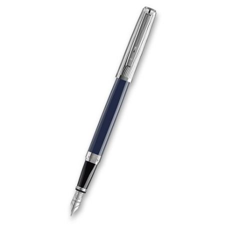 Waterman Exception Made in France DLX Blue CT plnicí pero hrot F