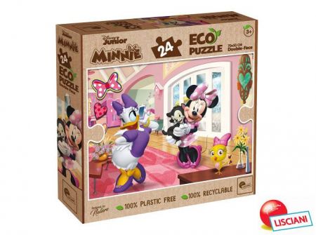 Minnie a Daisy ECO-Puzzle 24 2v1 70x50cm