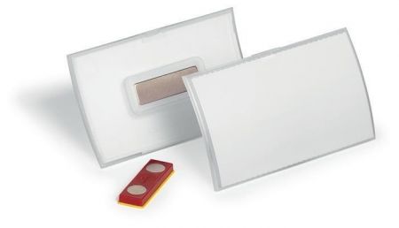 Jmenovka s magnetem &quot;Click fold&quot;, 90 x 54 mm, DURABLE 826019