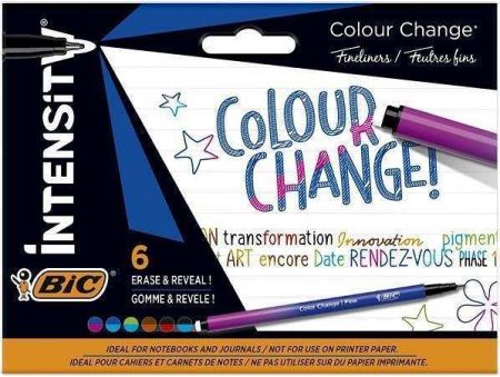 Fineliner &quot;Intensity Colour Changer&quot;, mix barev, 0,4 mm, BIC CEL1012091