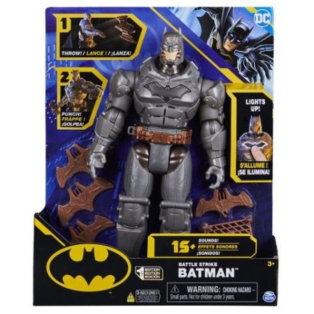 BATMAN S VYSTŘELUJÍCÍM DOPLŇKEM 30 CM