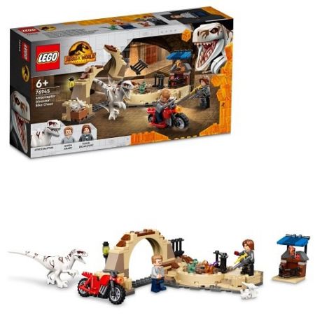 LEGO 76945 Atrociraptor: honička na motorce