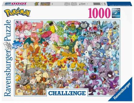 Challenge Puzzle: Pokémon 1000 dílků