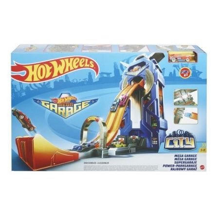 Hot Wheels CITY MEGA GARÁŽ HERNÍ SET (SIOC)