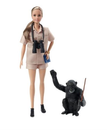 BARBIE INSPIRUJÍCÍ ŽENY - JANE GOODALL