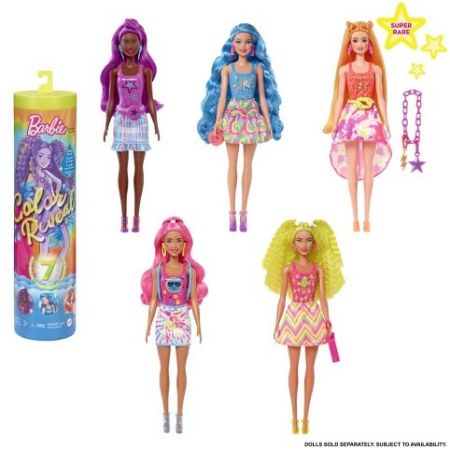 BARBIE COLOR REVEAL BARBIE NEONOVÁ BATIKA ASST