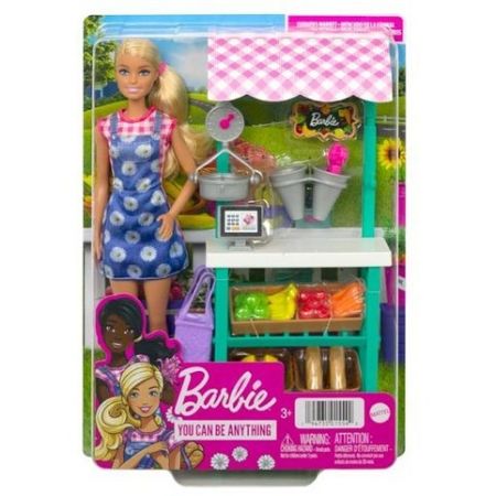 BARBIE FARMÁŘSKÝ STÁNEK S PANENKOU