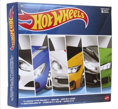 Hot Wheels TEMATICKÁ KOLEKCE - EVROPŠTÍ VELIKÁNI