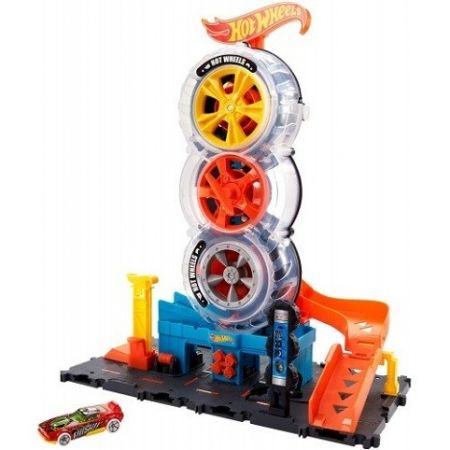 Hot Wheels CITY SUPERPNEU OBCHOD