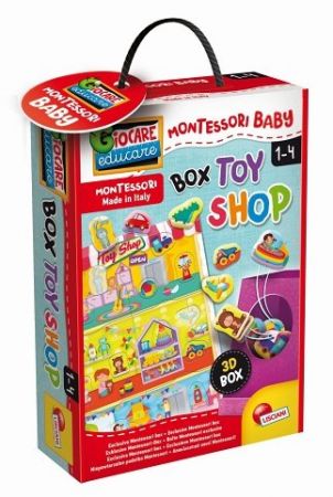 MONTESSORI BABY BOX TOY SHOP - Vkládačka hračky