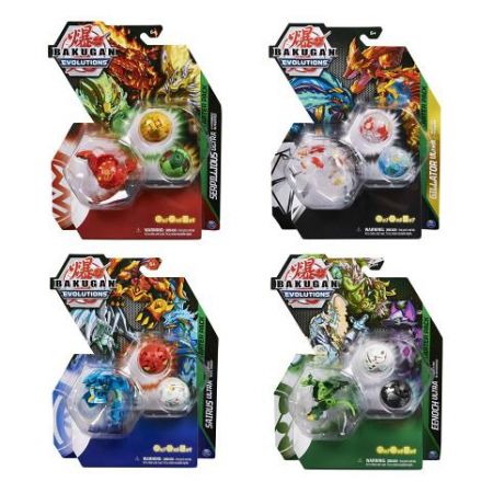 BAKUGAN startovací sada 3 ks S4