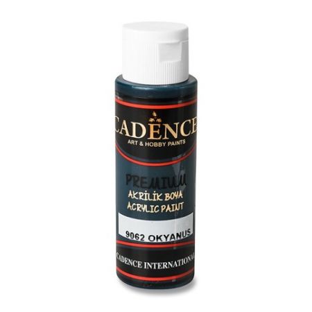 Akrylové barvy Cadence Premium 70 ml, mořská modř