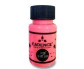 Akrylové barvy Cadence Premium 50 ml, svítící ve tmě, růžová