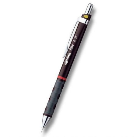 Pentelka Rotring Tikky Burgundy vínová 0,35 mm (Mechanická tužka Rotring Tikky Burgundy)