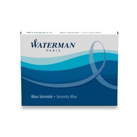 Waterman bombičky LS /8ks-Wash Blue