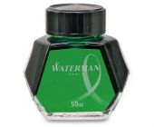 Inkoust lahvičkový Waterman Green, zelený (do plnicích per WATERMAN)