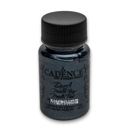 Barva akrylová Cadence D.Metalic tm.tyrkys 50ml