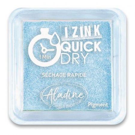 Razítkovací polštářek Aladine Izink Quick Dry - nebesky modrá