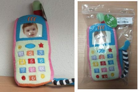  VÝPRODEJ z  335,-PLAYGRO Aktivní telefon