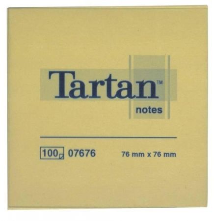 TARTAN 654 POST-IT 76x76mm 100ls/žl.