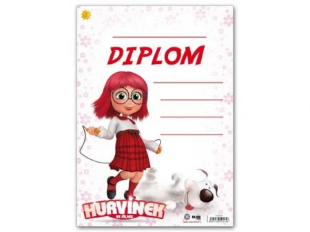 Diplom MFP A4 Hurvínek ve filmu MFP - dětský diplom DIP04-H01