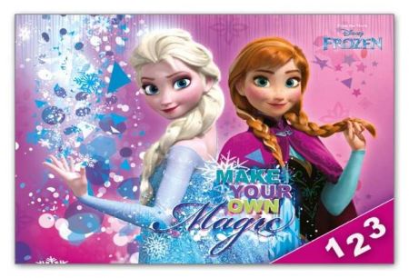 Desky na číslice MFP DISNEY FROZEN Ledové království